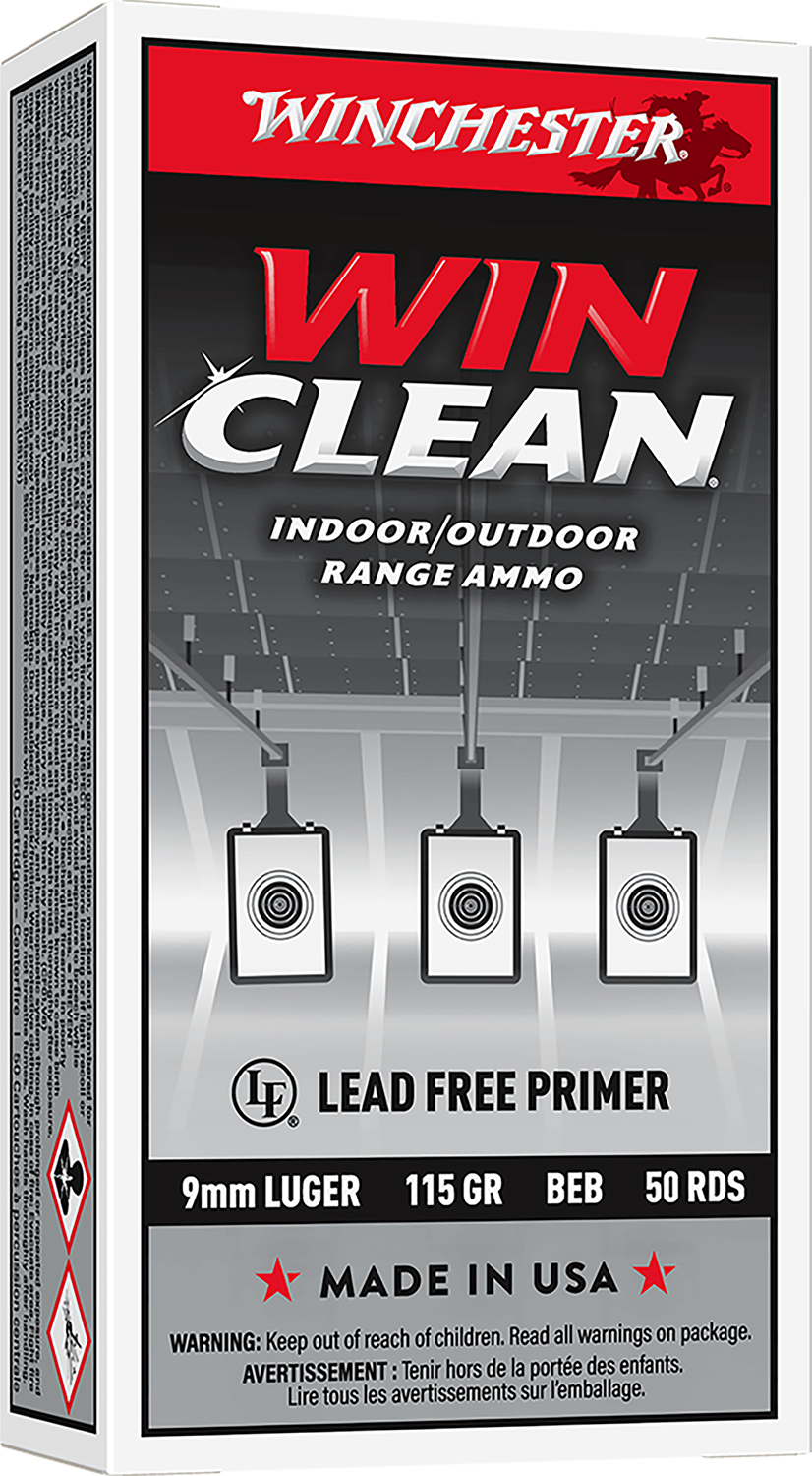 Winchester Super X WC91 9mm 115gr WinClean BEB 50rd Box