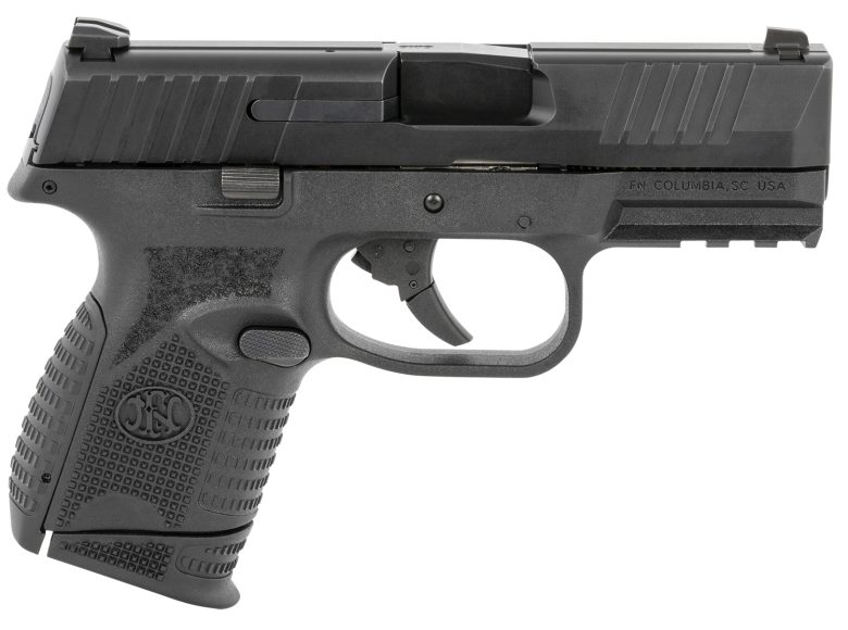 FN 66100816 509C Steel Frame 9mm Luger 10+1, 3.70" Black Steel Barrel, Matte Black Serrated Stainless Steel Slide & Polymer Frame w/Picatinny Rail, Black Interchangeable Backstrap Grip, Ambidextrous