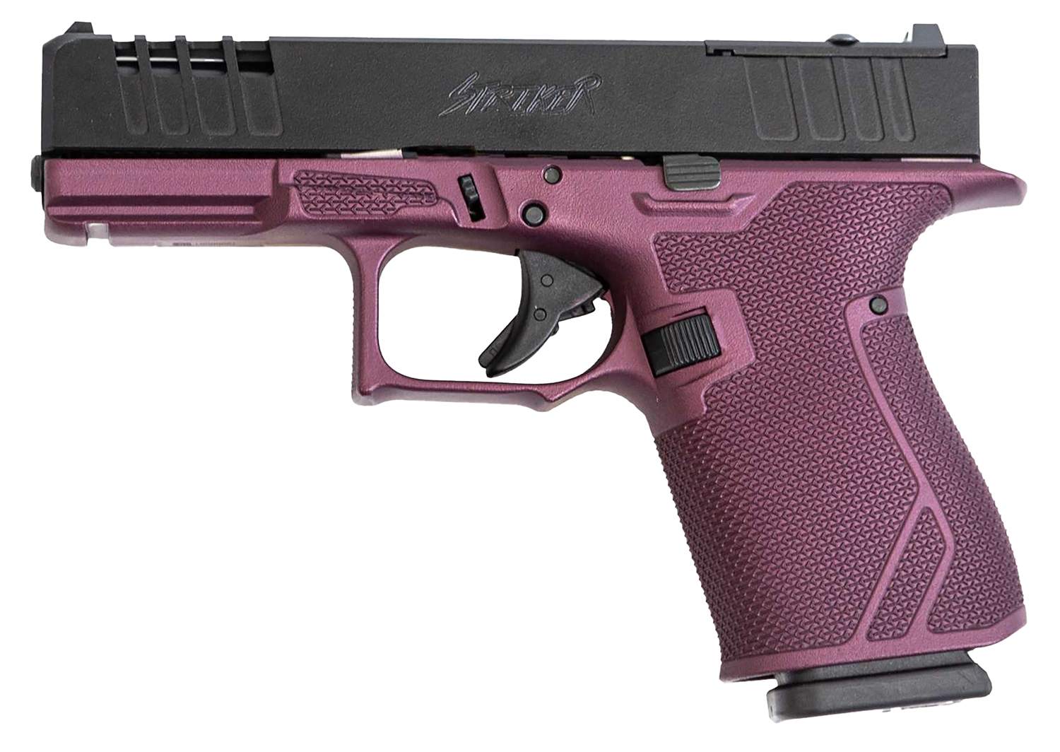 Great Lakes GL19CHY Striker 9mm 4" Black Cherry Cerakote 15+1 Pistol