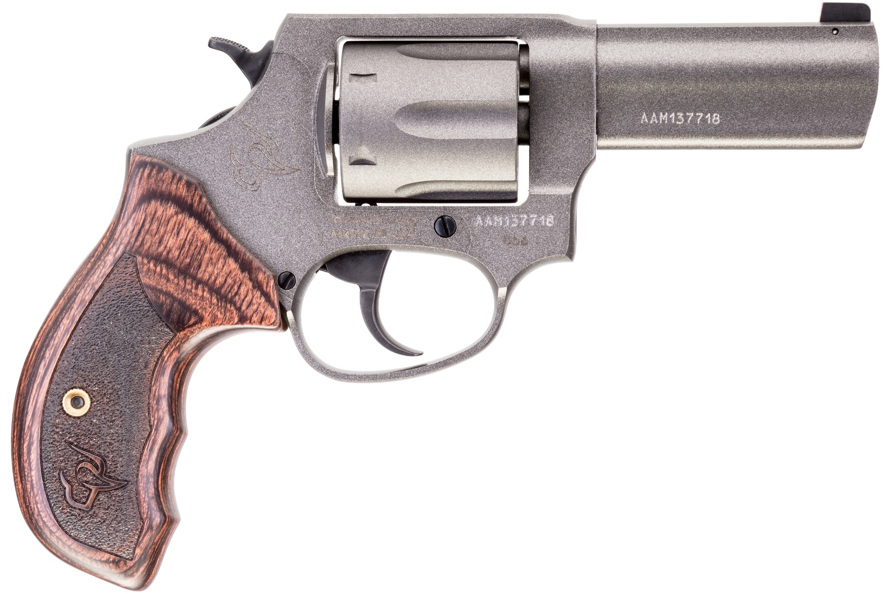 Taurus 856 Defender 38 Special 3" Night Sights Wood Grip