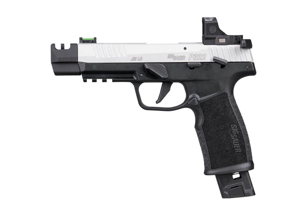 Sig Sauer P322 Comp Black/Stainless 20-Round .22LR Pistol