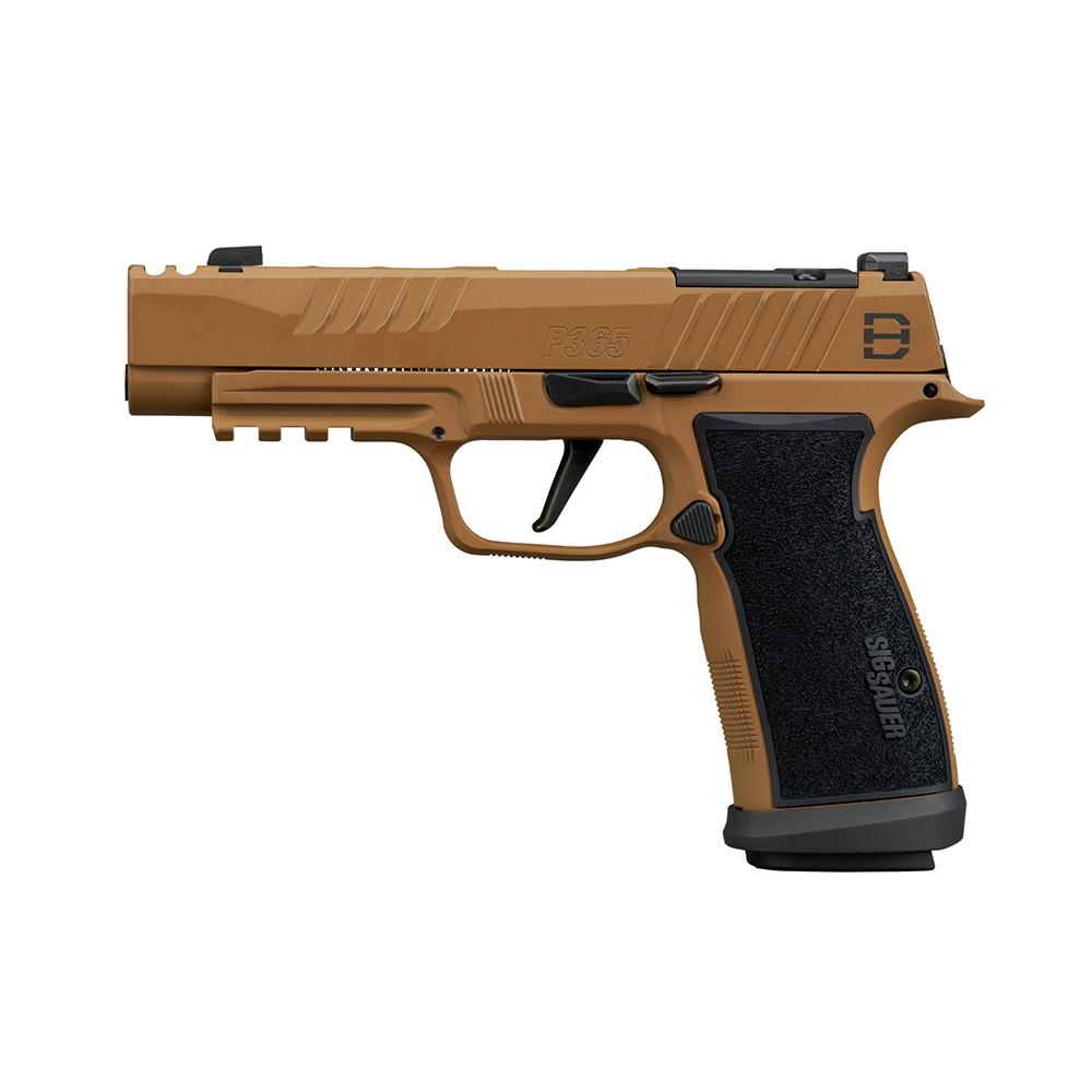 Sig Sauer P365 XFive DH3 9mm 21Rd Coyote Finish AXG Grip Pistol