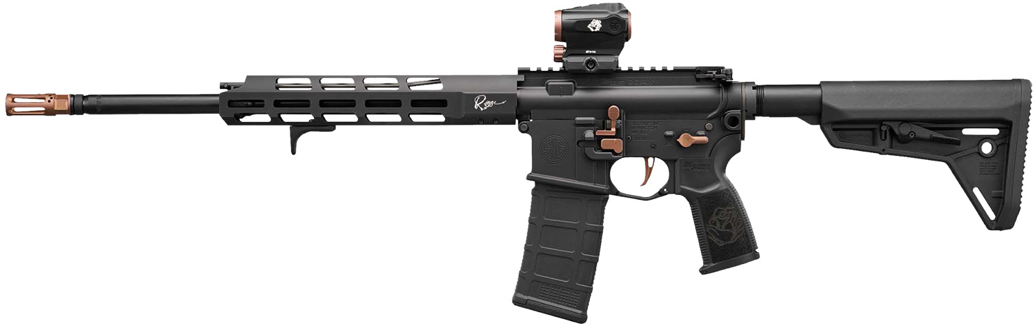 Sig Sauer M400 Rose 5.56 NATO 16" Threaded Barrel M-LOK Rifle w/ ROMEO5 Gen II