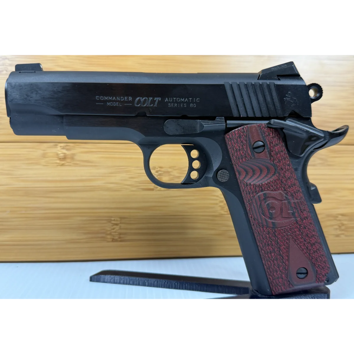 Colt Combat Commander .38 Super 4.25" Blued