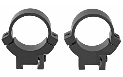 Warne Maxima 721M 1" Rimfire Scope Rings Medium Matte Black Steel
