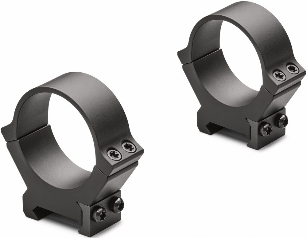Leupold PRW2 34mm Medium Steel Weaver-Style Ring Set - Matte Black