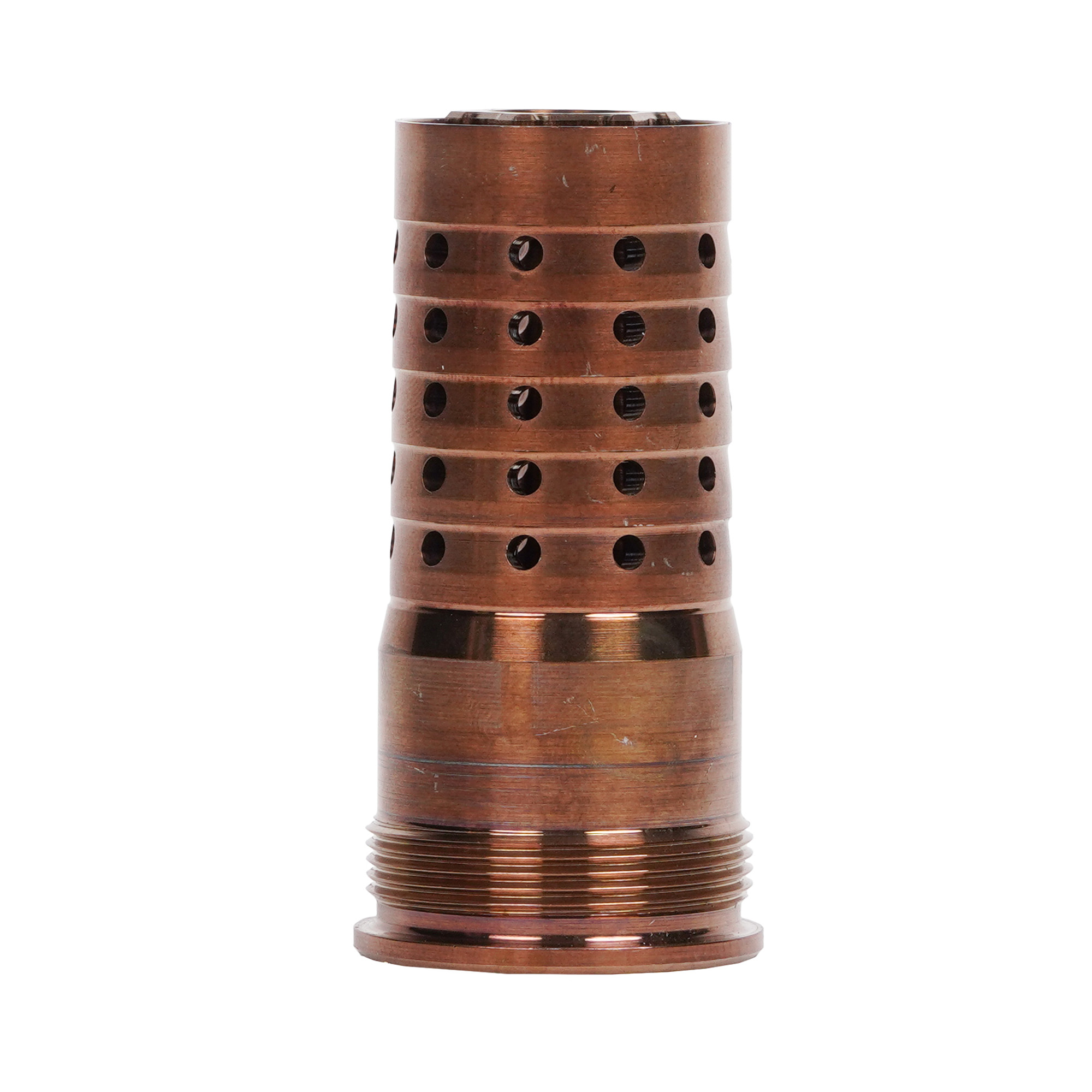Q Cherry Bomb Muzzle Brake 8.6 Blackout M18x1.5 Gold