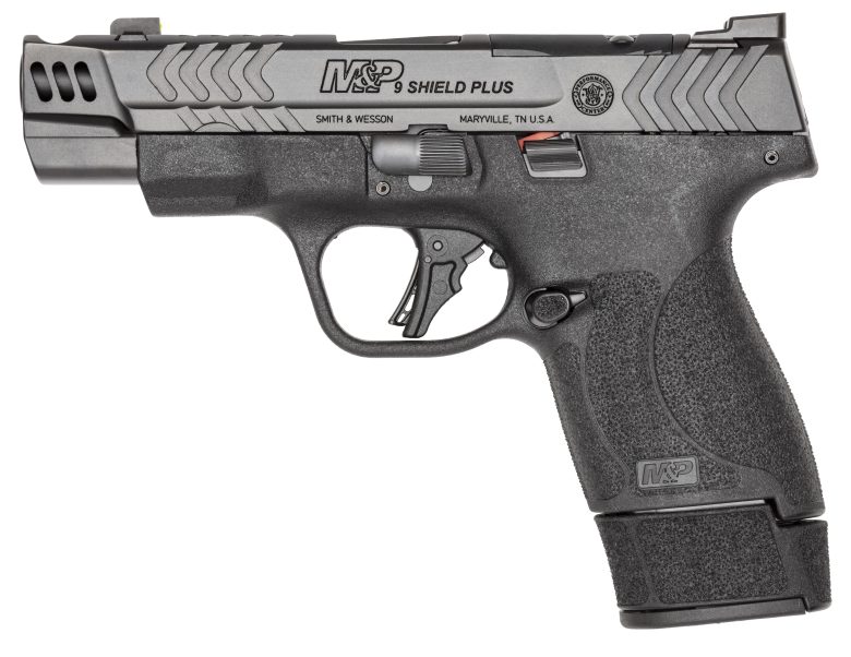 S&W PC M&P9 Shield Plus Carry Comp 9mm 4" 15+1