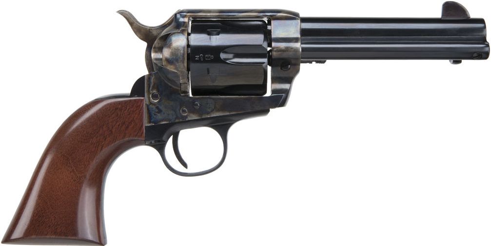 Cimarron Frontier Pre War 45 Colt 4.75" Case Hardened Walnut