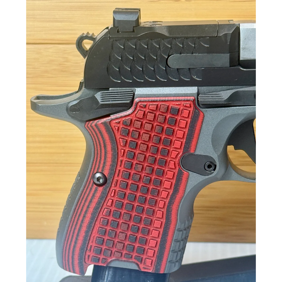 Kimber CDS9 9mm Red/Grey 3.64" Optic Ready Pistol 15+1