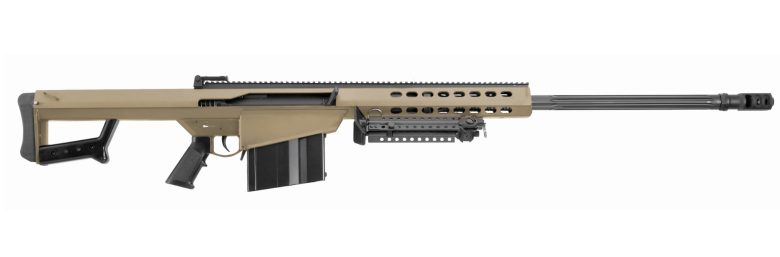 Barrett M82A1 50 BMG Flat Dark Earth Rifle 29 Inch Fluted Barrel 10 Round