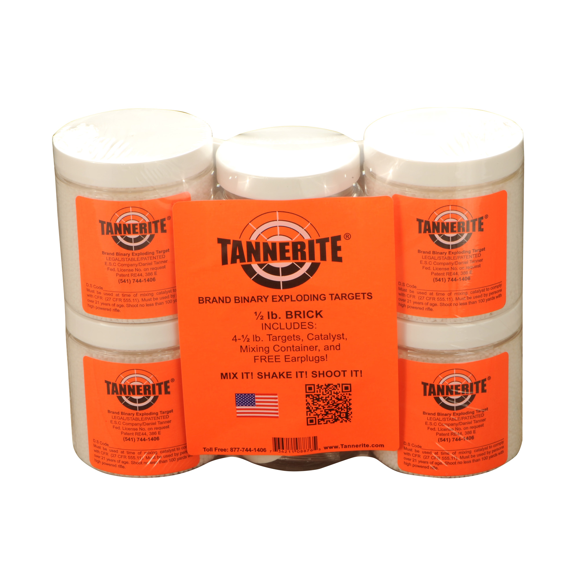 Tannerite Half Brick Exploding Targets