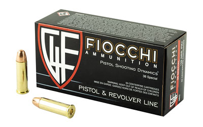 Fiocchi Range Dynamics 38SPCL 158Gr FMJ 50 Rounds Ammunition
