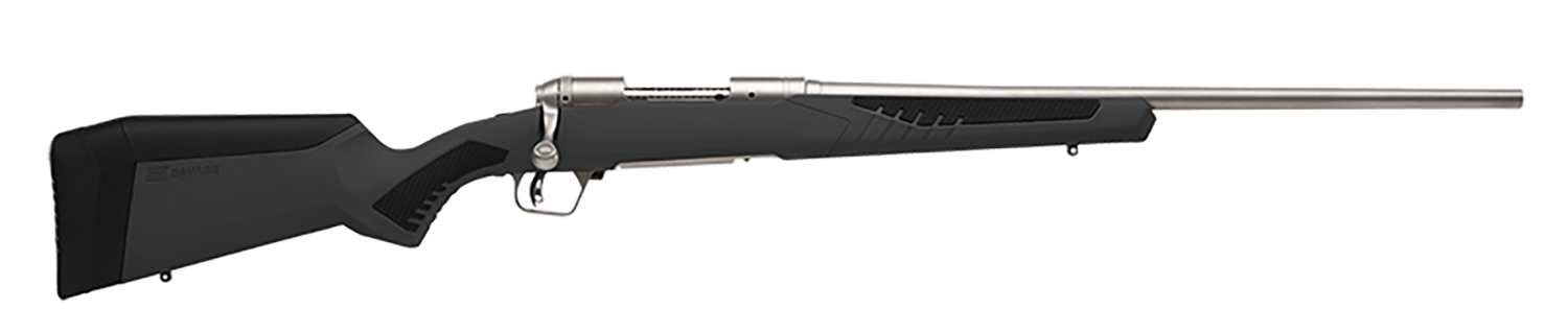 Savage 110 Storm .338 Win Mag 24" SS Rifle Gray Stock 3+1