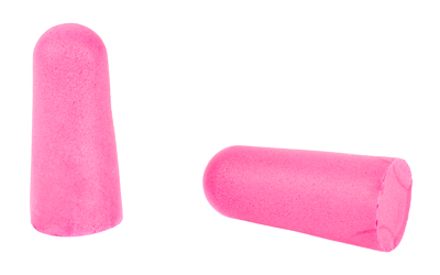 Walker's Game Ear Foam Ear Plugs with Aluminum Canister, 7 Pair, Pink