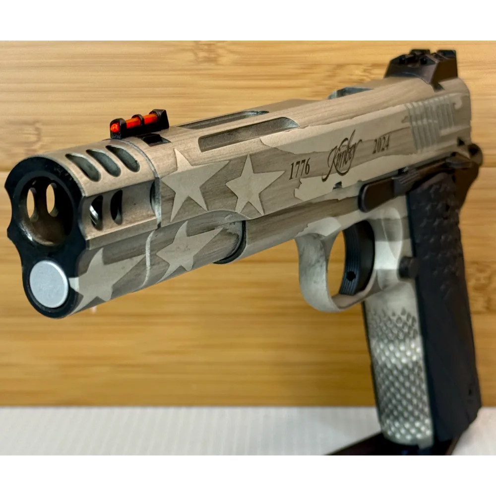 Kimber Independence 1911 .45 ACP 5" 8+1 Flag Cerakote G-10 Grip