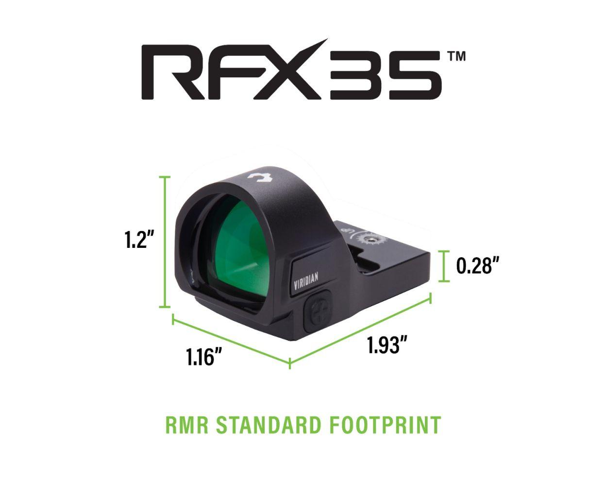 Viridian RFX35 Red Dot Sight - image 7 of 9