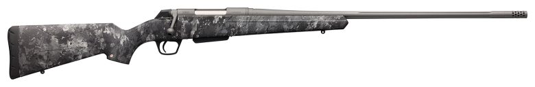 Winchester Guns 535776255 XPR Extreme Hunter 300 WSM 3+1 Cap 24" MB Tungsten Gray Cerakote Rec TrueTimber Midnight Stock Right Hand with MOA Trigger System (Full Size) No Sights