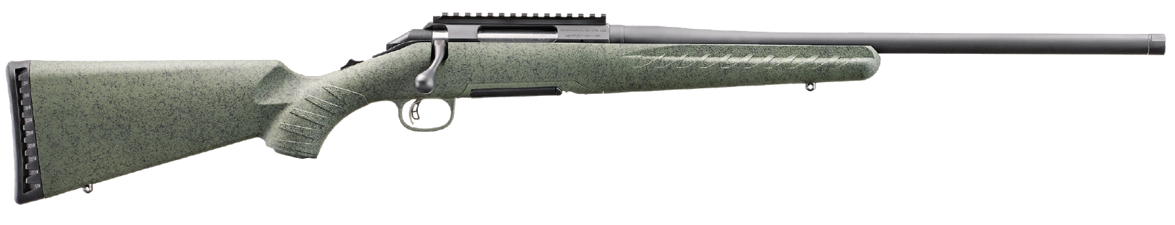 GLENFIELD MODEL A 6.5CM RIFLE 20" T.B. MOSS GREEN SPLATTER 4RD