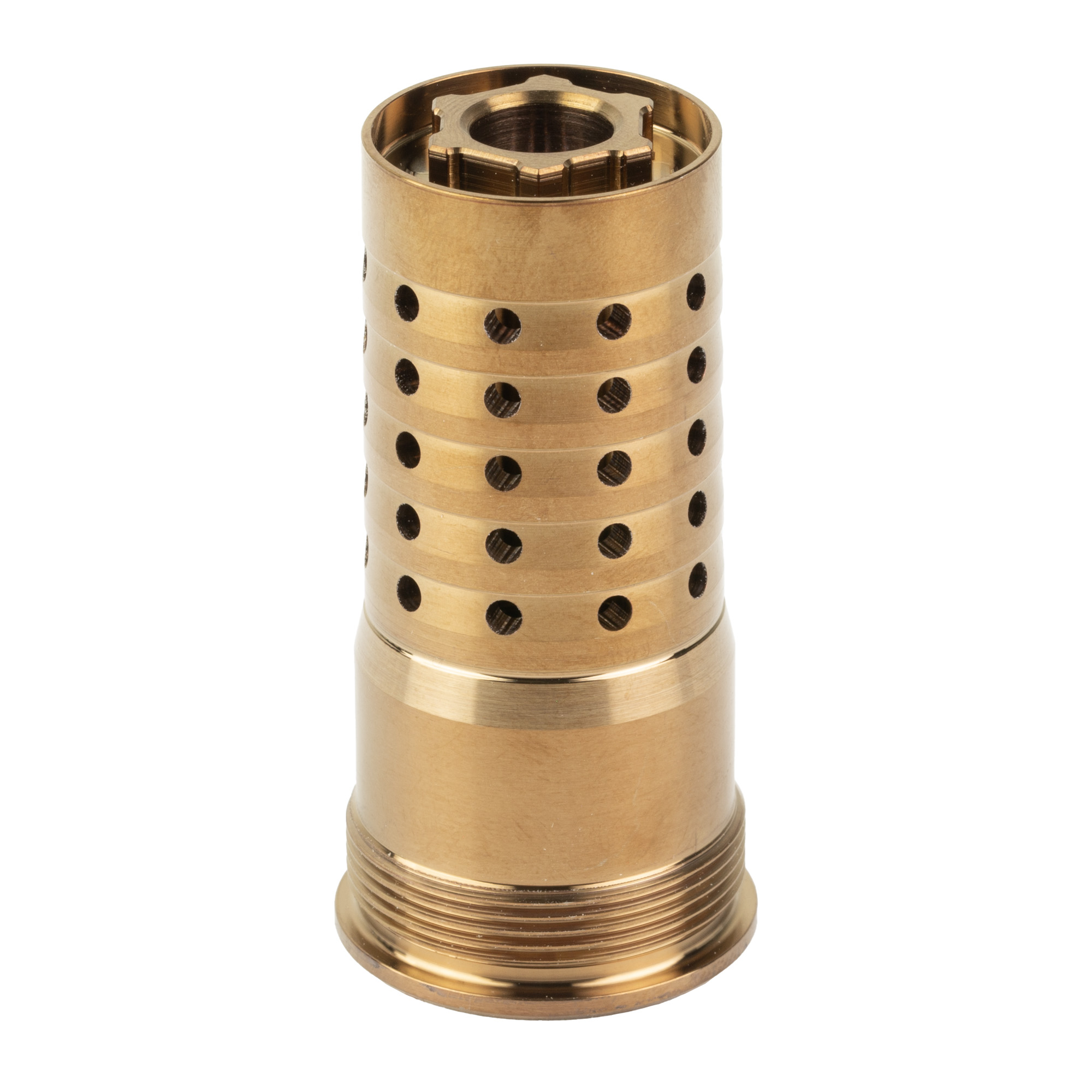 Q Cherry Bomb Muzzle Brake, 8.6 Blackout, 5/8x24