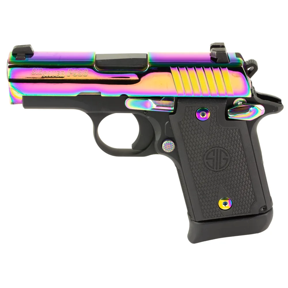 SIG SAUER P938 RAINBOW 9MM G10 7RD PISTOL
