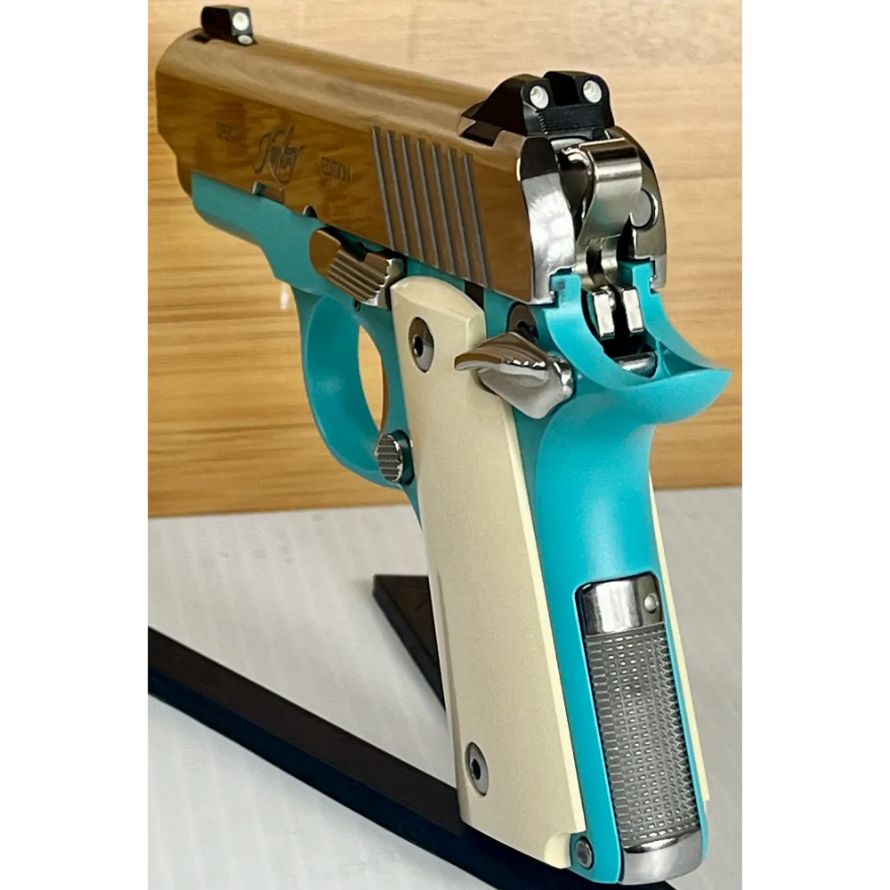 Kimber Micro Bel Air 380ACP Stainless & Blue Pistol