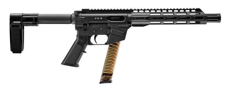 Freedom Ordnance FX9P 9mm 32+1 10" Black SB Mini Brace