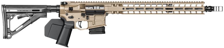 Radian Weapons R0601 Model 1 Carbine *CA Compliant 223 Wylde 10+1 16", FDE Billet Rec/M-Lok Handgaurd, Paddle Grip & Fixed CTR Stock, Dead Air Keymo Flash Hider, Ambi Controls, Vertex Trigger