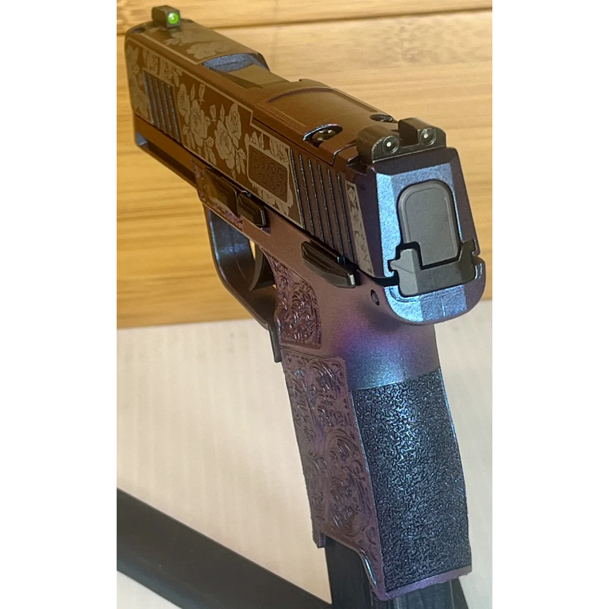 Sig Sauer P365 "Guns & Roses Mongoose Purple" 9mm Optic Ready 3.1" 10rd Manual Safety