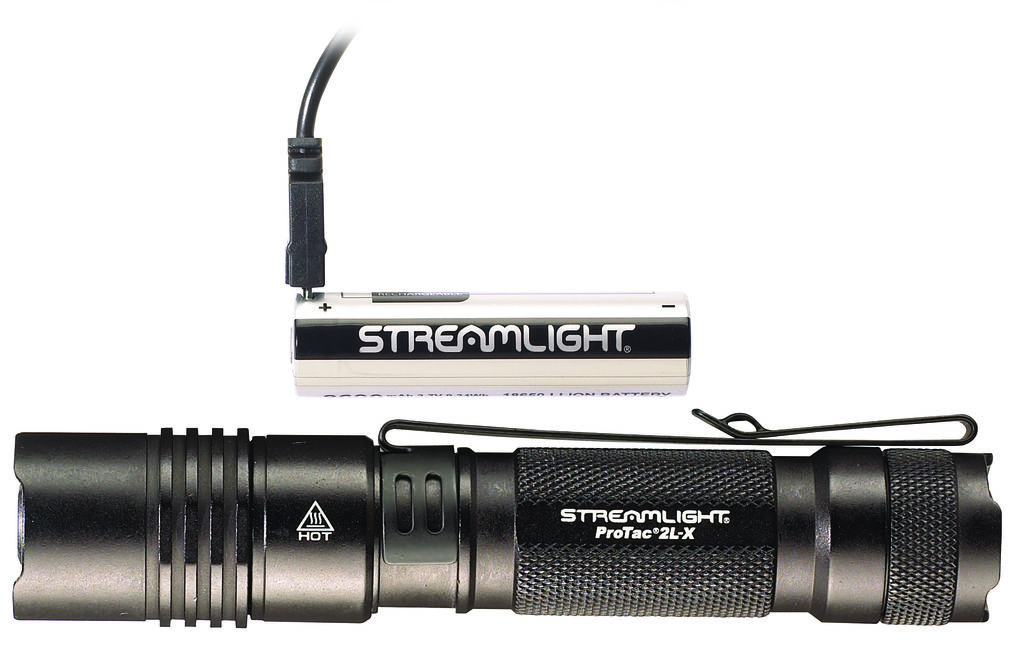Streamlight ProTac 2L-X USB Tactical Flashlight with SL-B26 Battery & Holster