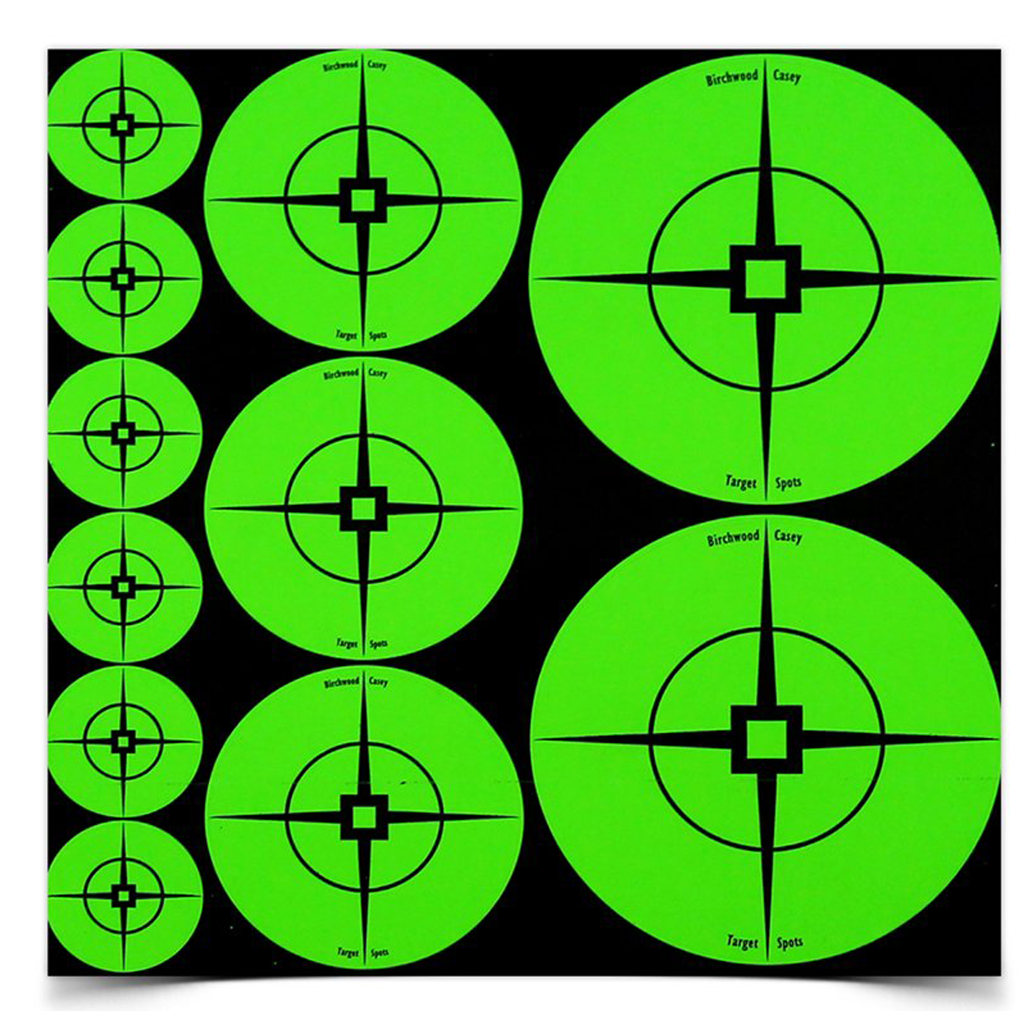 Birchwood Casey Target Spots Assortment, Green