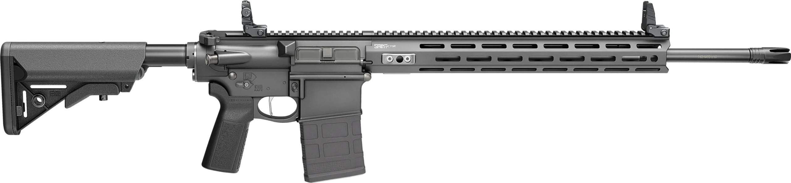 Springfield Armory SAINT Victor .308 Win 20" Semi-Auto Rifle | Lightweight AR-10 Power & Precision