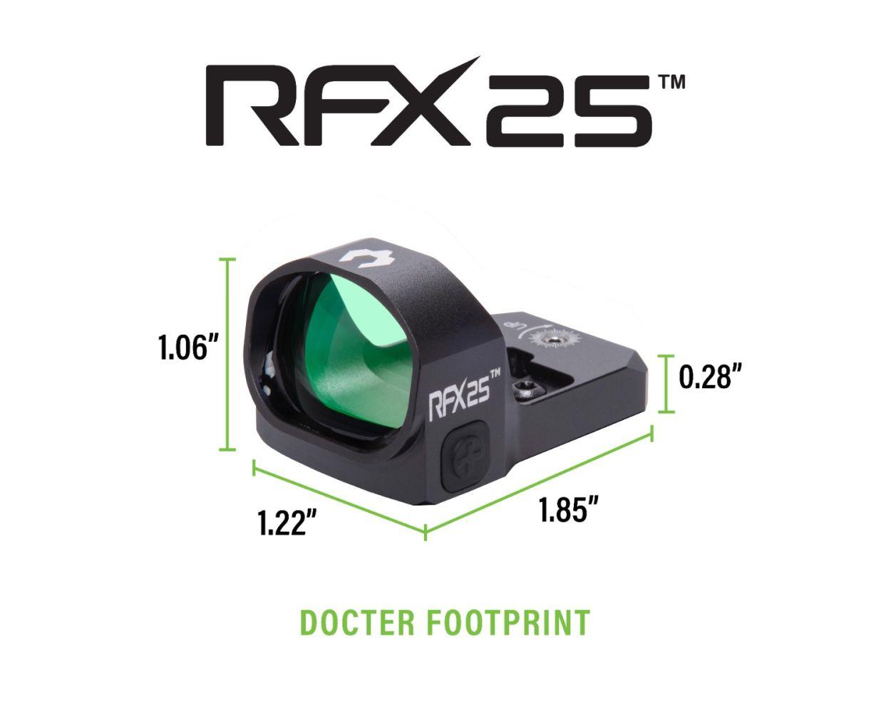 Viridian RFX25 Red Dot Sight - Black - image 9 of 10