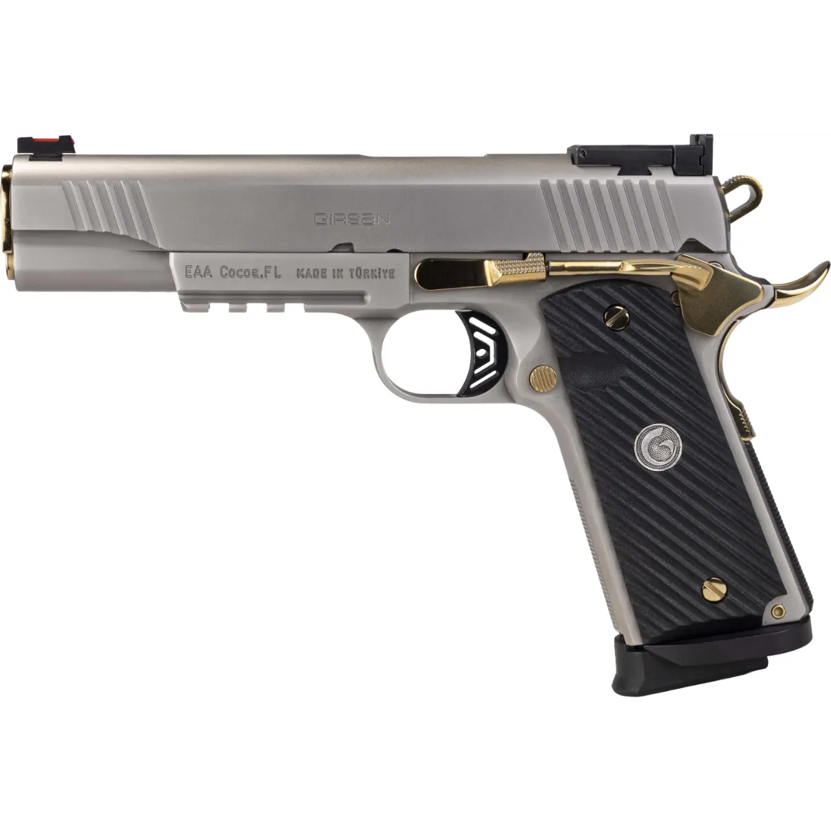 EAA Girsan MC1911S Negotiator .38 Super Auto 5" Pistol 9RD