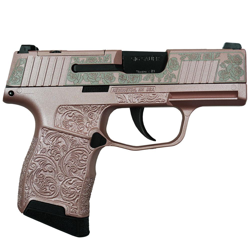 Sig Sauer P365 "Guns & Roses Rose Gold" 9mm Optic Ready 3.1" 10rd X-RAY Sights