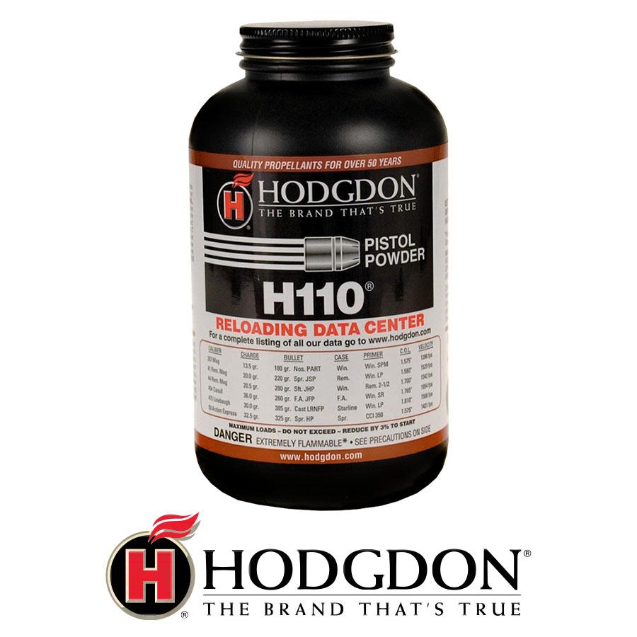 Hodgdon H110 Spherical Smokeless Pistol/Shotgun Powder - 1 lb
