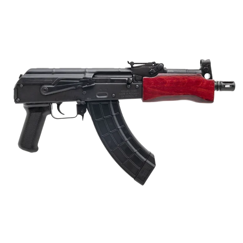 Century Arms Romanian Red Wood Mini Draco 7.62x39 7.75" AK-47 Pistol