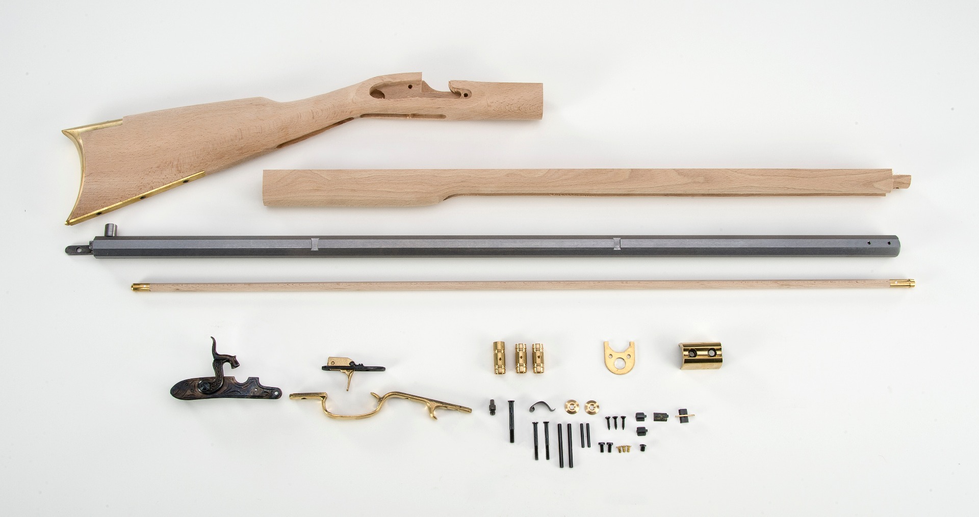 Traditions DIY Kit Kentucky Rifle .50 Cal 33.5" Black Powder - image 1 of 5