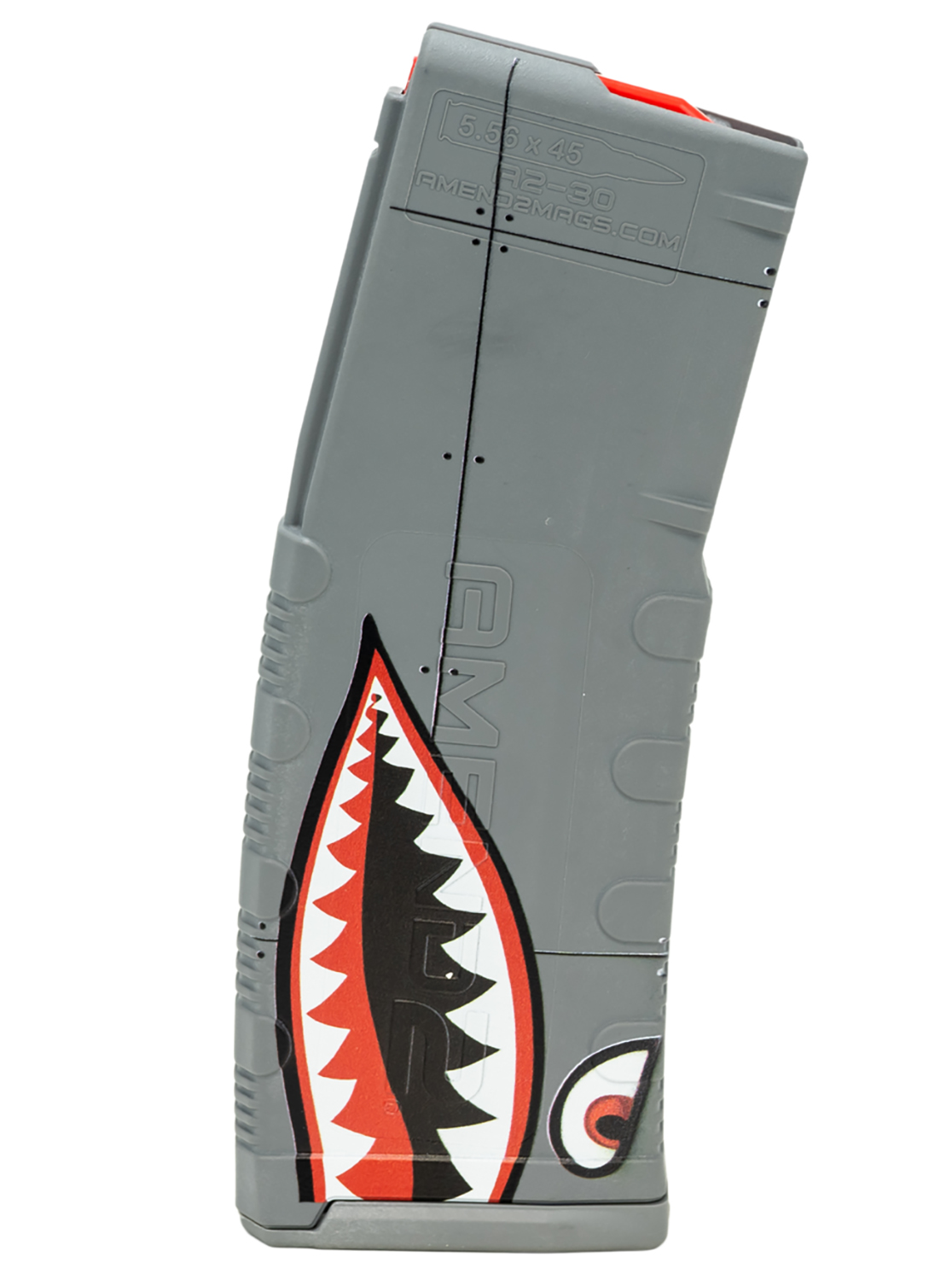 Amend2 MOD-2 AR-15 5.56 NATO 30rd Gray Bomber Magazine