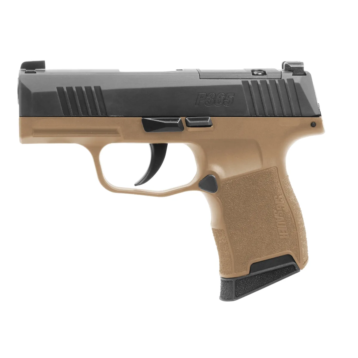 Sig Sauer P365 9mm Coyote Tan Optic Ready 10+1 Pistol with X-RAY Sights