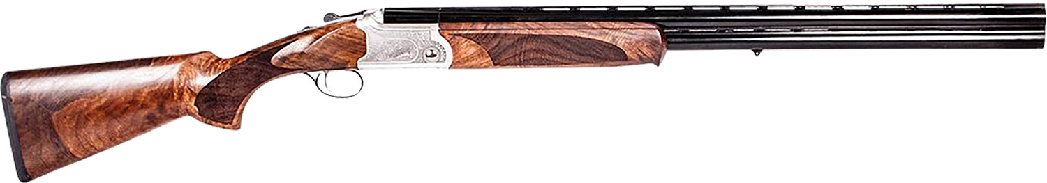 ATI Cavalry .410 Gauge 26" 2rd O/U Silver Engraved Walnut Shotgun