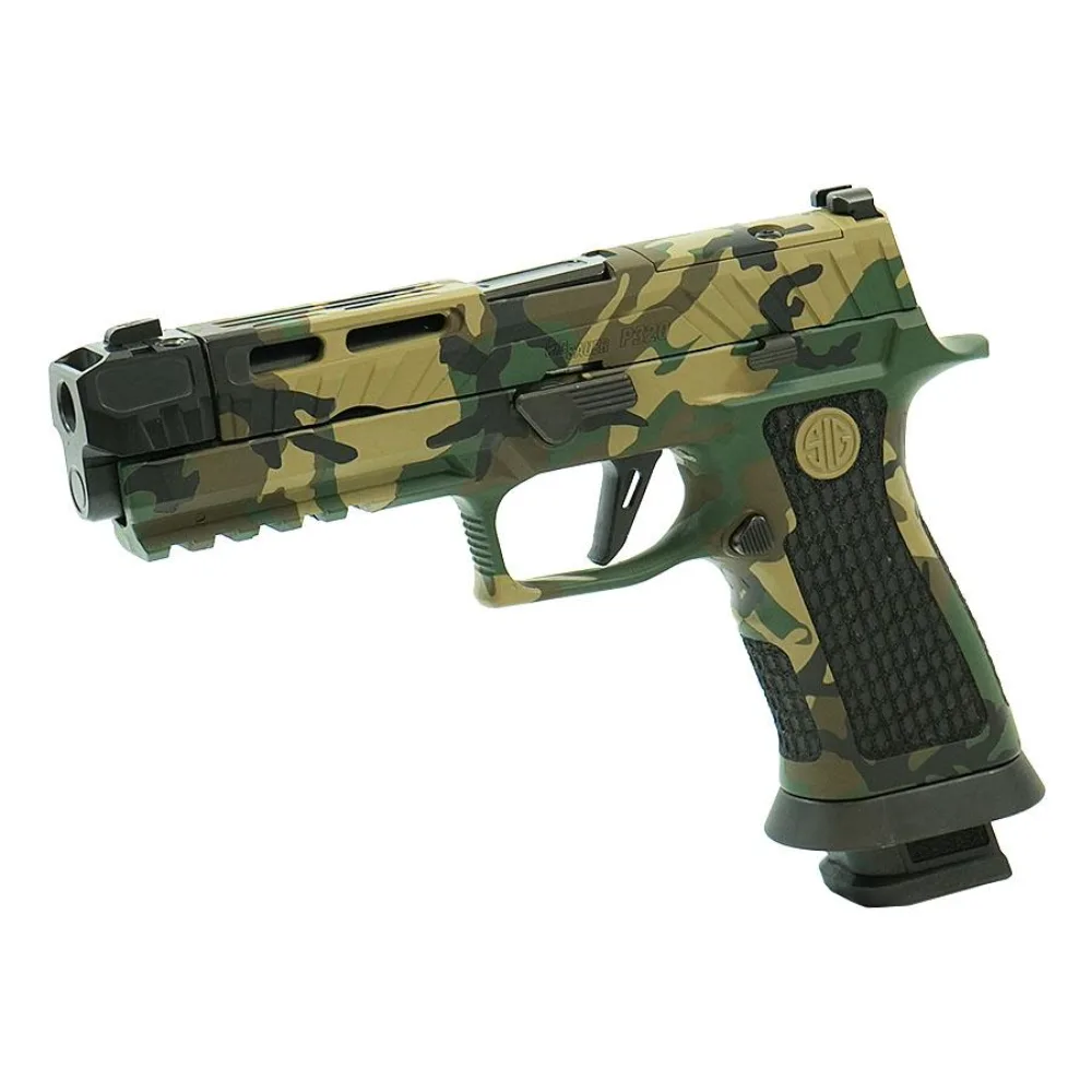 Sig Sauer P320 Spectre Comp 9mm 4.6" Woodland Camo 21rd