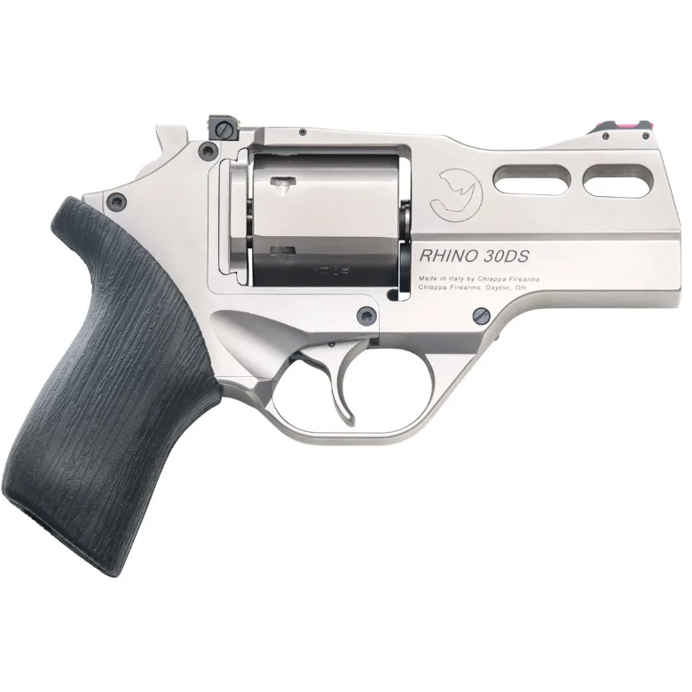 Chiappa Firearms Rhino 30DS Nickel DA/SA 357 Magnum Revolver